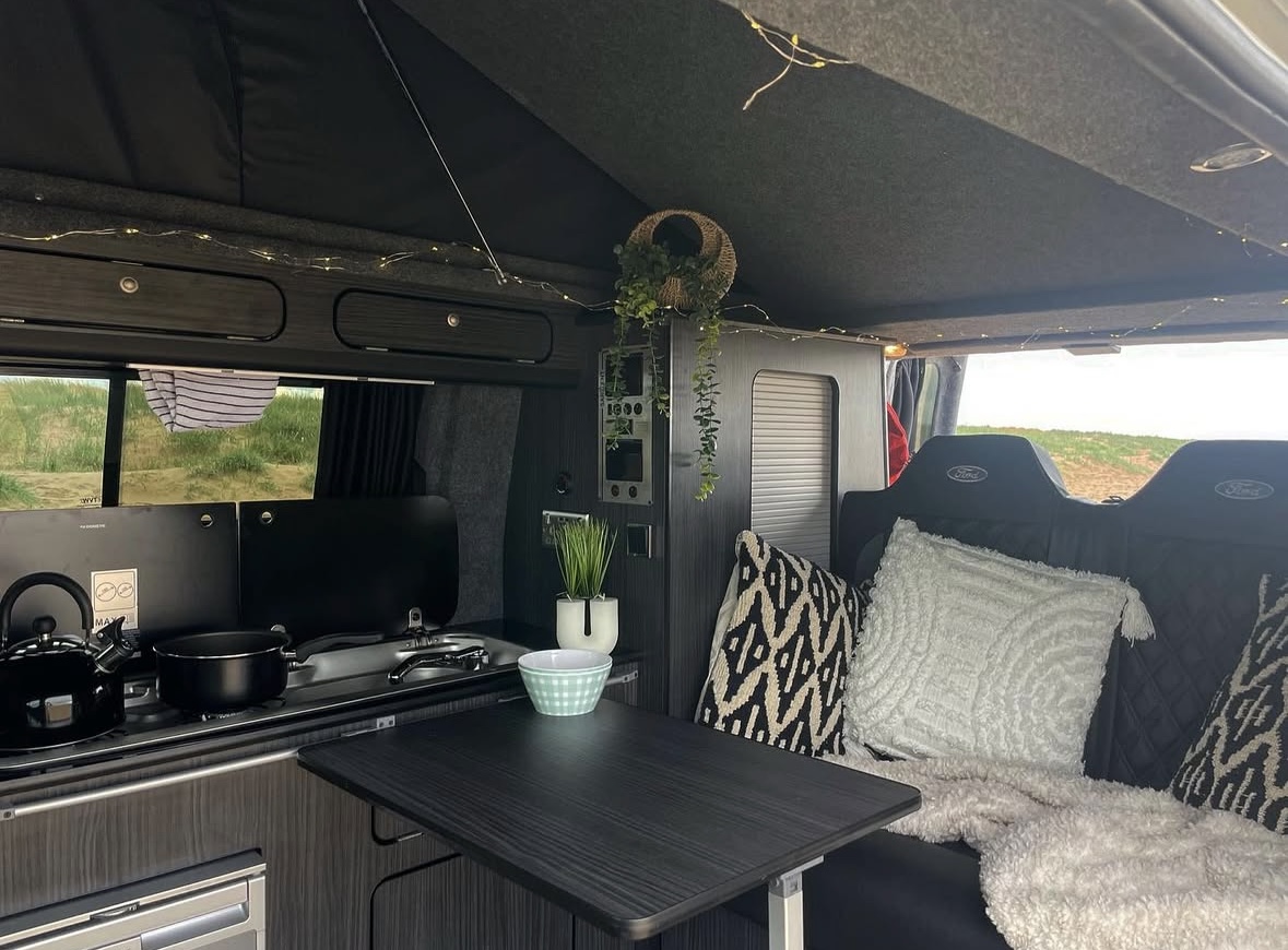 Baz campervan interior